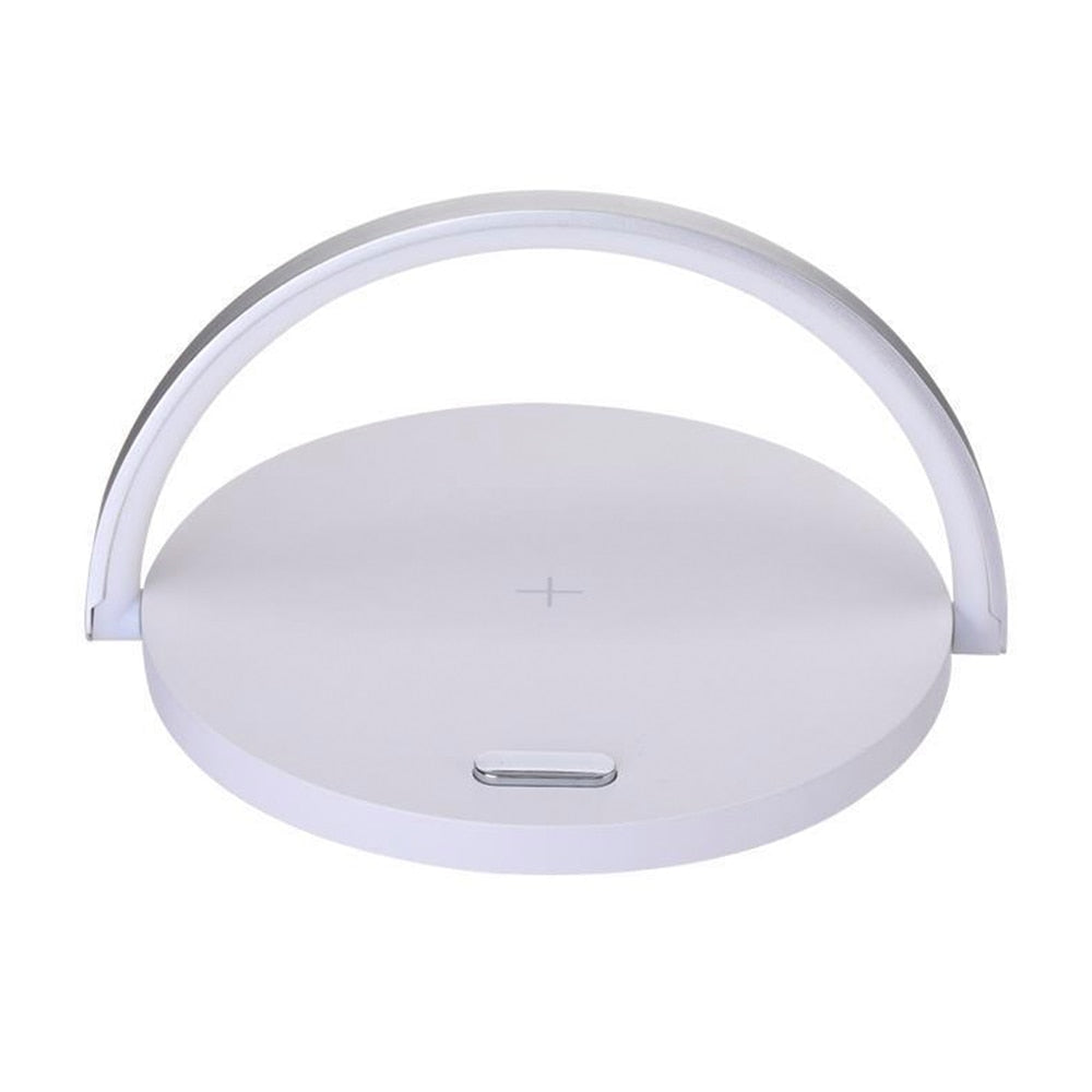 Qi Wireless Charger LED Lamp